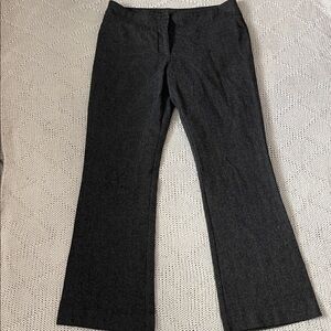 Mexx Charcoal Gray Tailored Straight-Leg Trousers Women’s Size 12